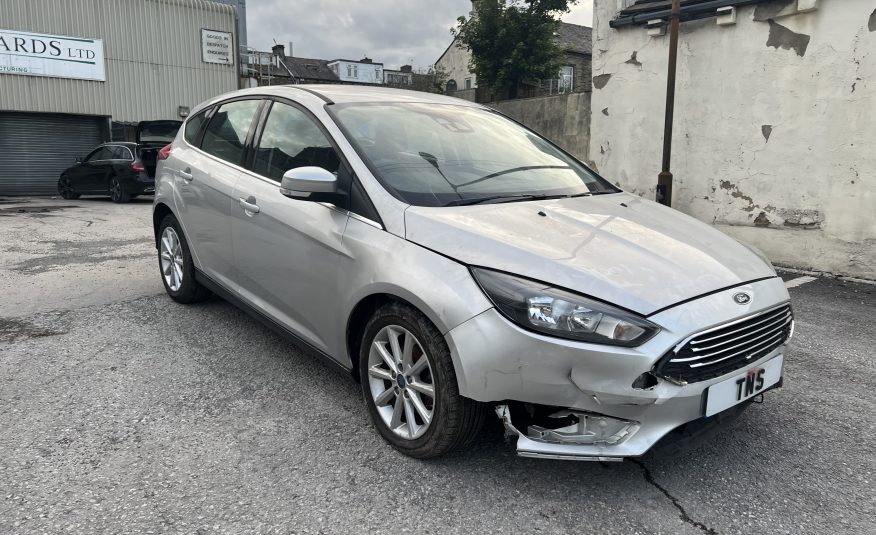 2016 66 FORD FOCUS 1.0T ECOBOOST TITANIUM AUTO CAT N DAMAGED SALVAGE