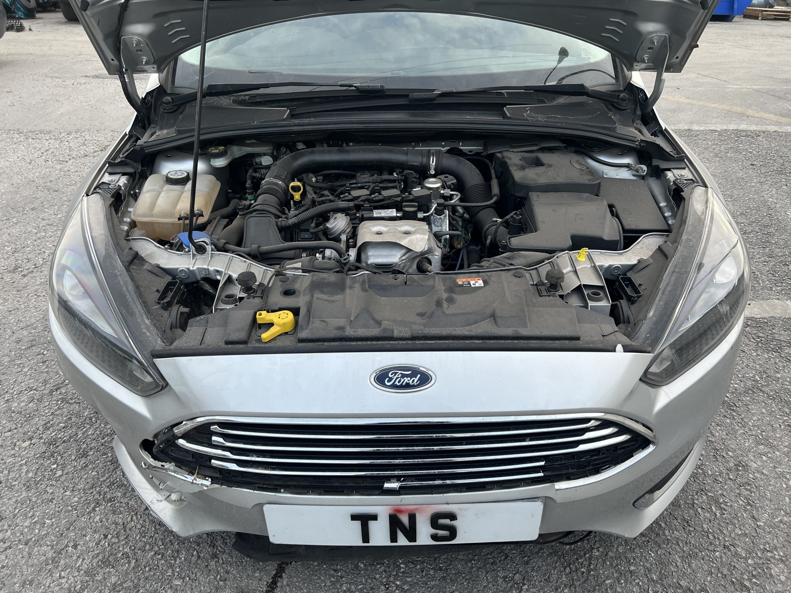 2016 66 FORD FOCUS 1.0T ECOBOOST TITANIUM AUTO CAT N DAMAGED SALVAGE