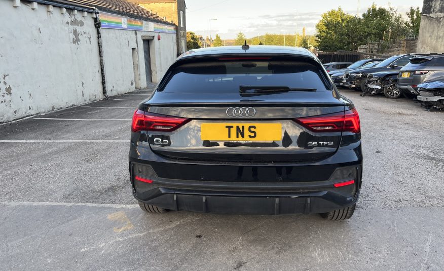 2020 70 AUDI Q3 1.5 TFSI CoD 35 S LINE SPORTBACK AUTO UNRECORDED DAMAGED SALVAGE