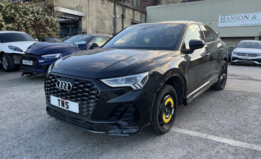 2020 70 AUDI Q3 1.5 TFSI CoD 35 S LINE SPORTBACK AUTO UNRECORDED DAMAGED SALVAGE