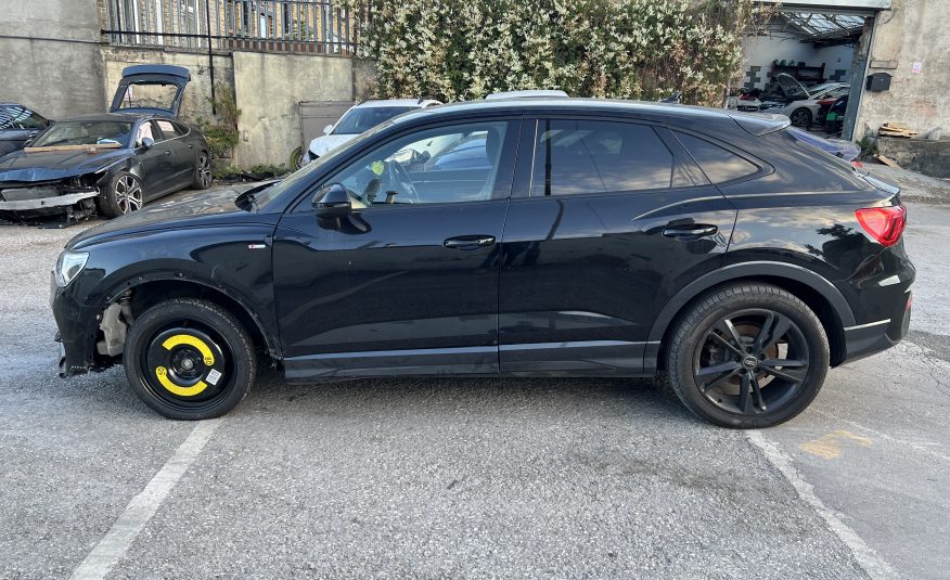 2020 70 AUDI Q3 1.5 TFSI CoD 35 S LINE SPORTBACK AUTO UNRECORDED DAMAGED SALVAGE