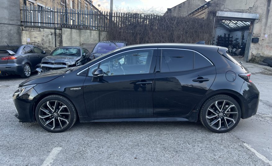 2021 21 TOYOTA COROLLA 1.8 VVT-H EXCEL CVT EURO 6 UNRECORDED DAMAGED SALVAGE