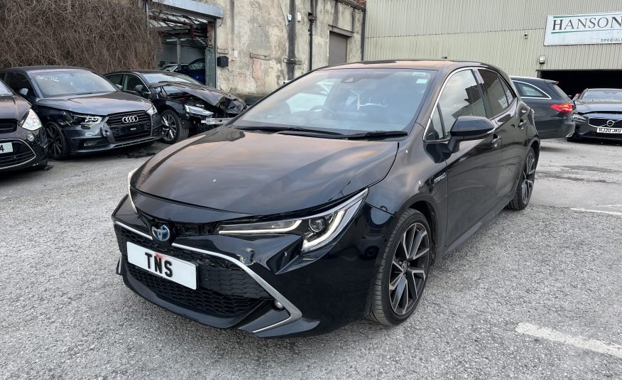 2021 21 TOYOTA COROLLA 1.8 VVT-H EXCEL CVT EURO 6 UNRECORDED DAMAGED SALVAGE