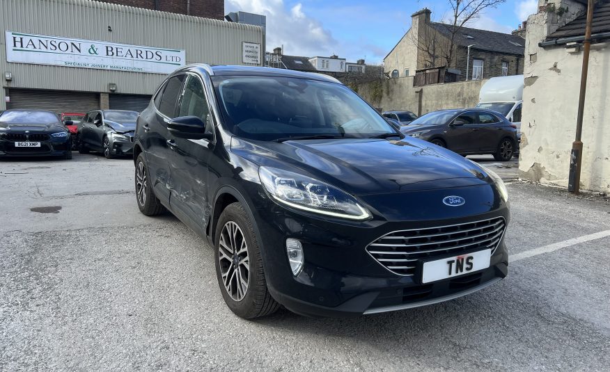 2020 70 FORD KUGA 1.5 ECOBLUE TITANIUM CAT S DAMAGED SALVAGE