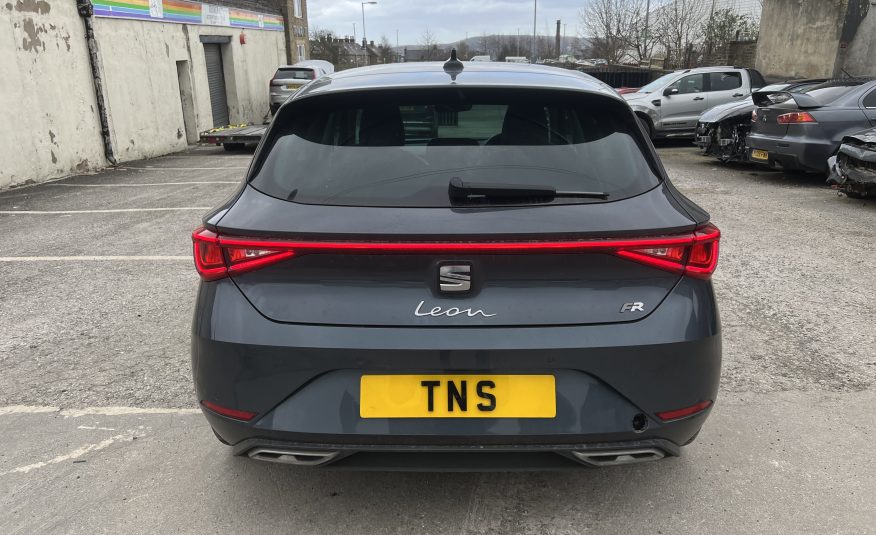 2021 21 SEAT LEON FR 1.5 TSI EVO CAT S DAMAGED SALVAGE