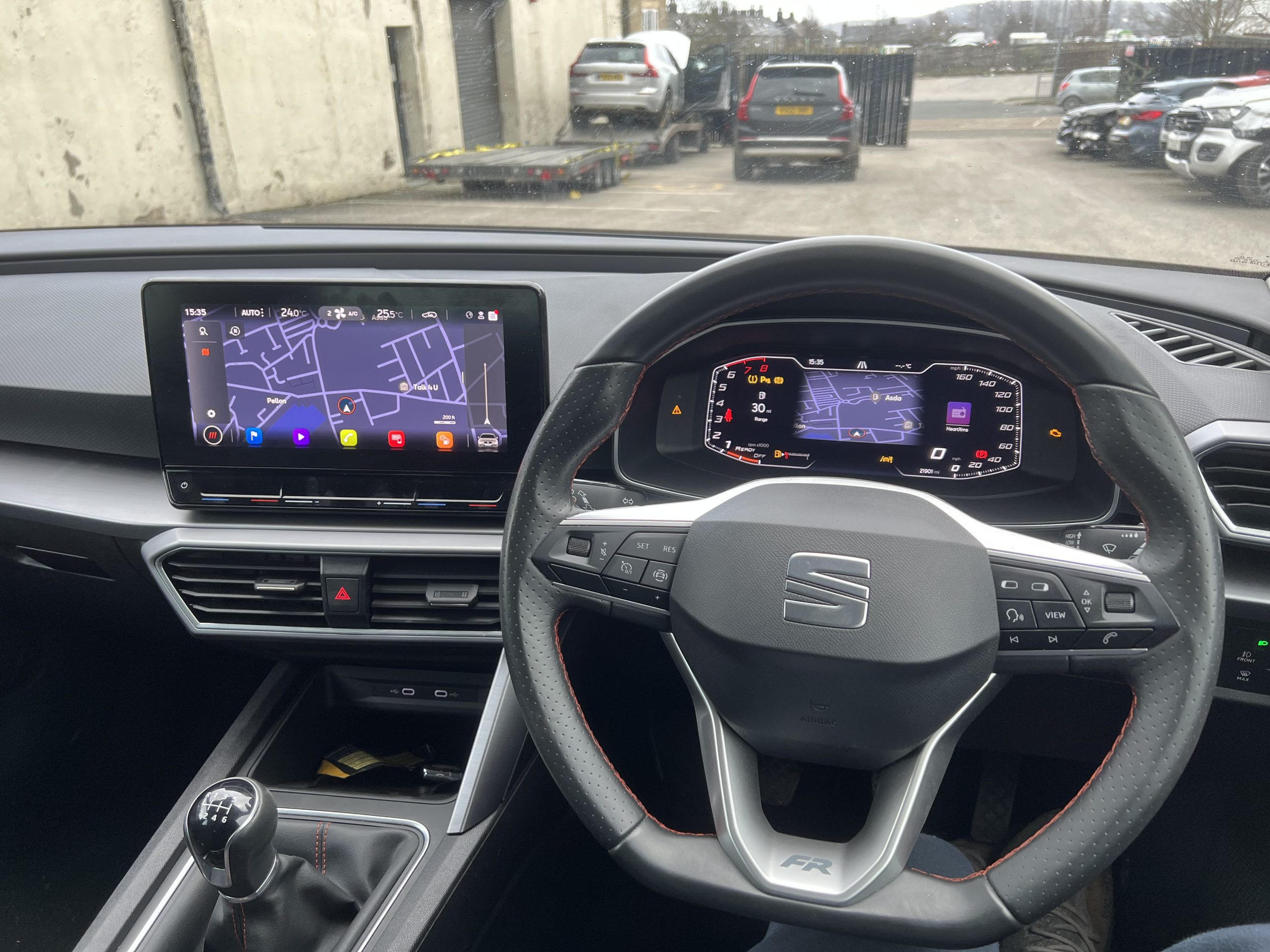 2021 21 SEAT LEON FR 1.5 TSI EVO CAT S DAMAGED SALVAGE