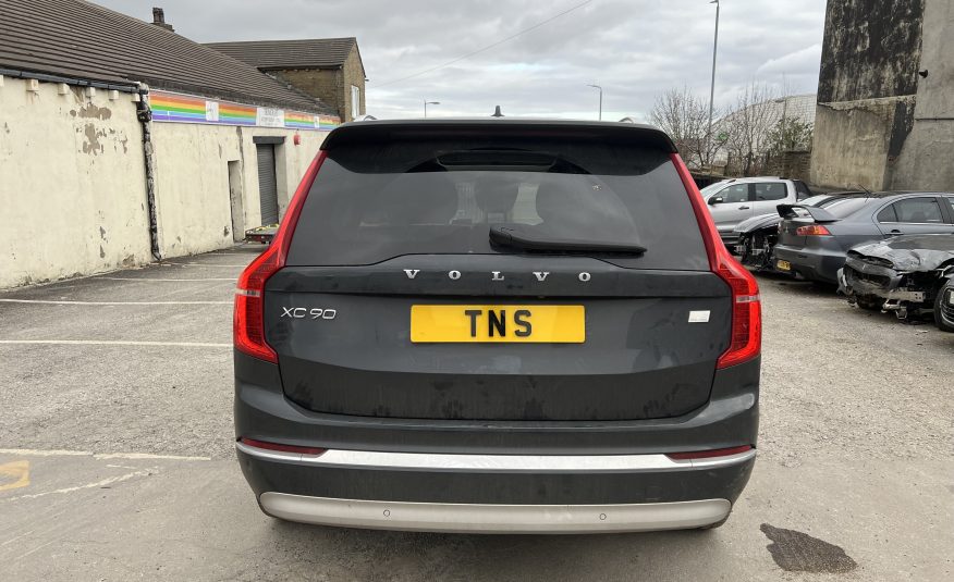 2022 22 VOLVO XC90 2.0H T8 INSCRIPTION PRO 4WD RECHARGE CAT S DAMAGED SALVAGE