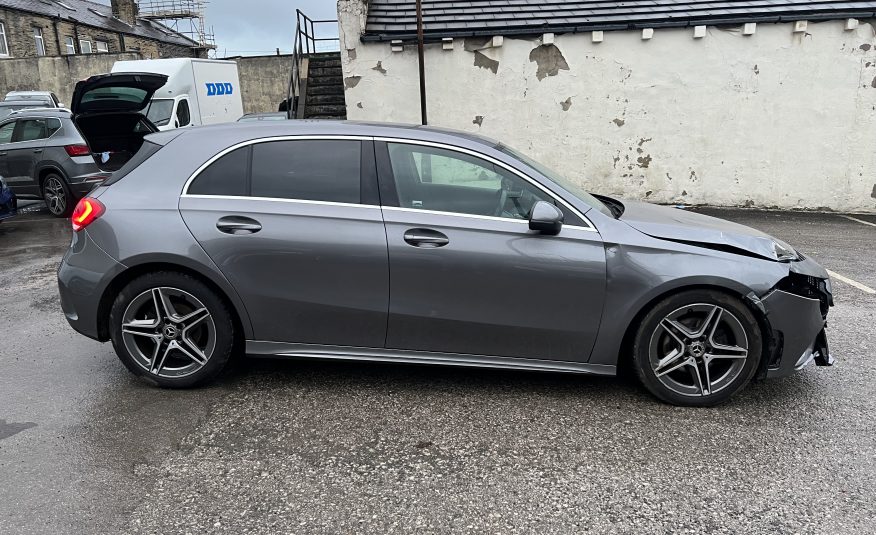 2020 MERCEDES BENZ A CLASS A180D 1.5 AMG LINE AUTO CAT S DAMAGED SALVAGE