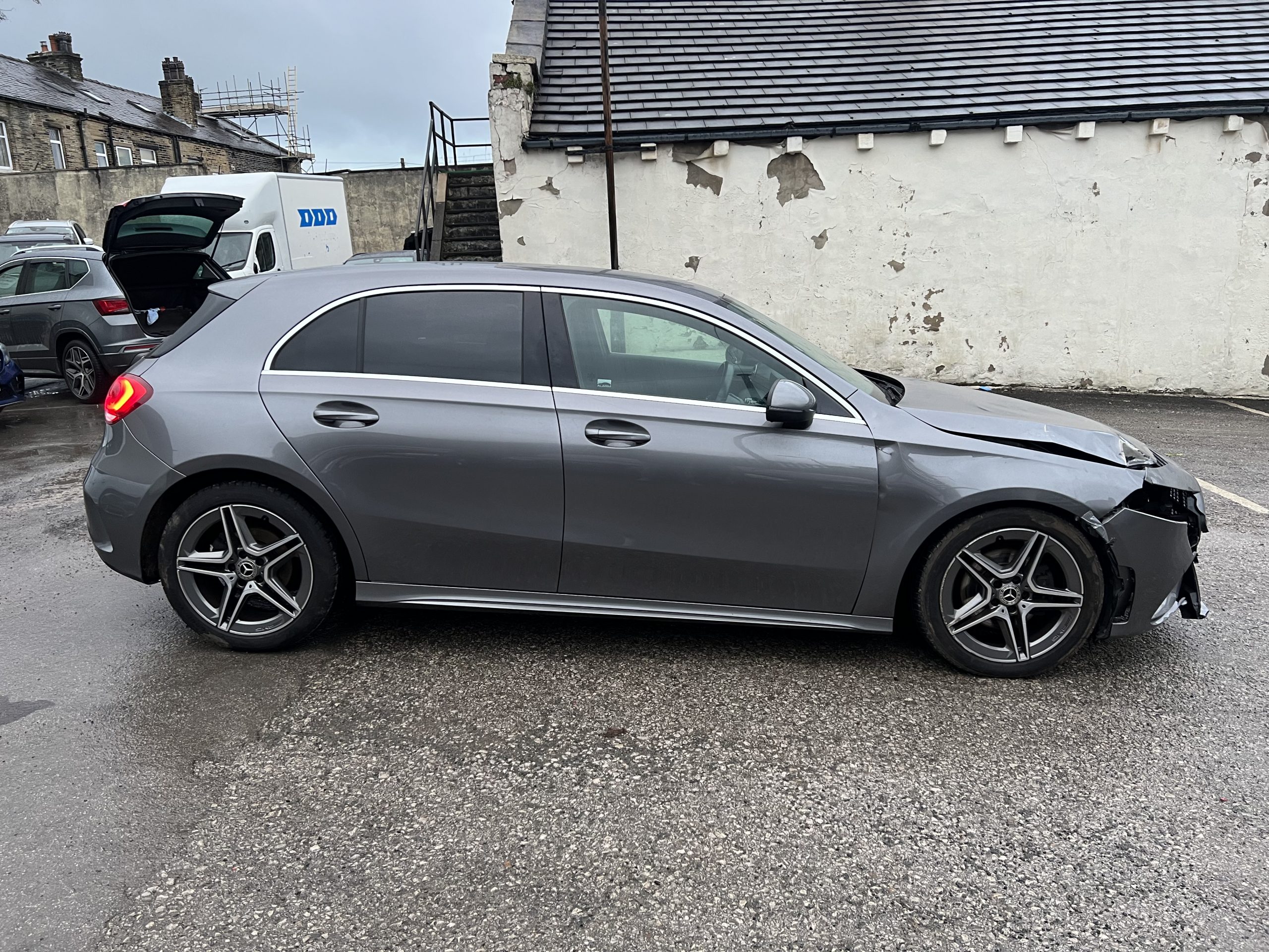 2020 MERCEDES BENZ A CLASS A180D 1.5 AMG LINE AUTO CAT S DAMAGED SALVAGE