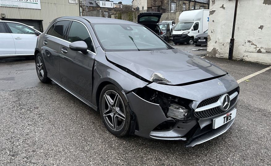 2020 MERCEDES BENZ A CLASS A180D 1.5 AMG LINE AUTO CAT S DAMAGED SALVAGE