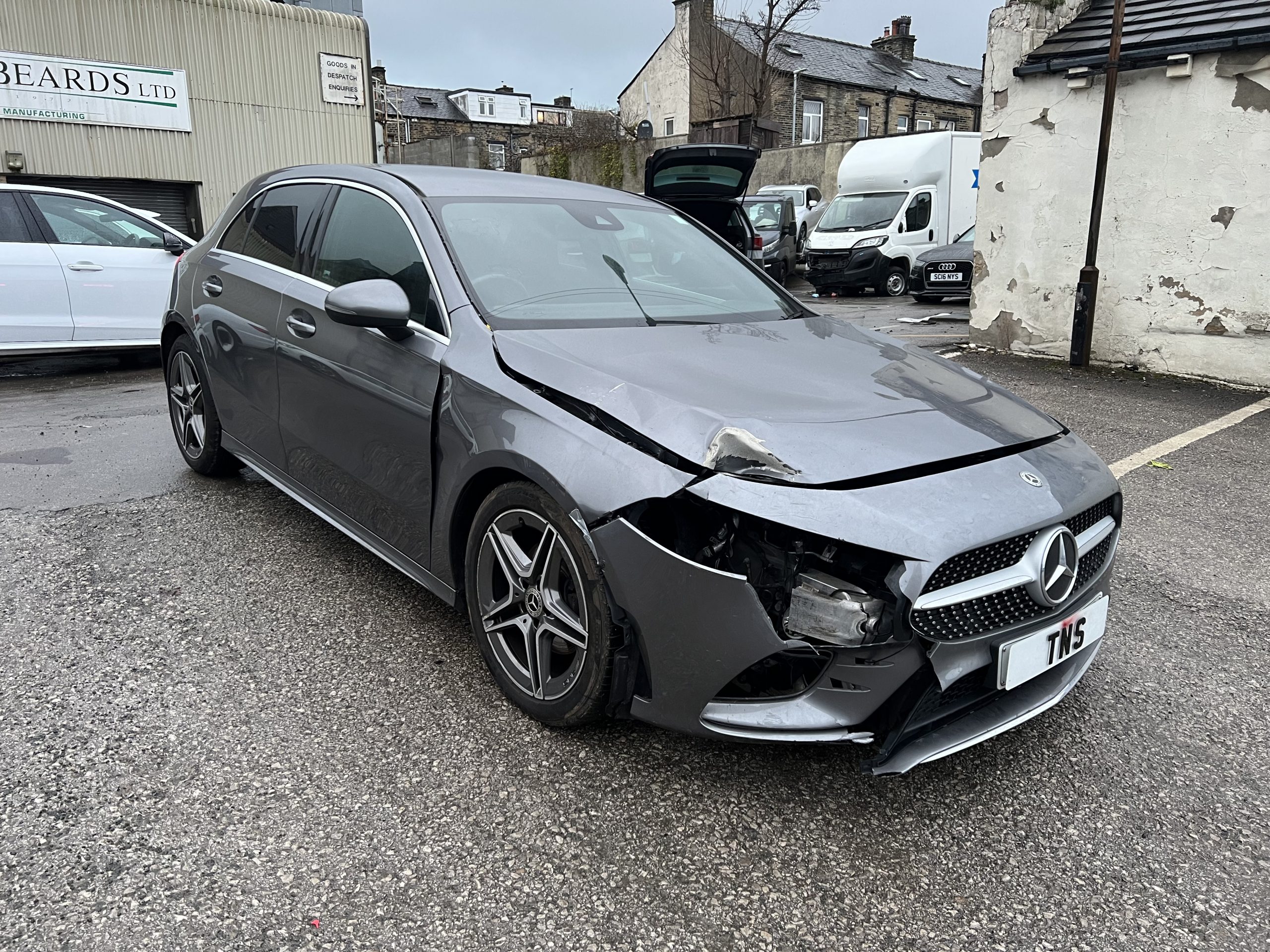 2020 MERCEDES BENZ A CLASS A180D 1.5 AMG LINE AUTO CAT S DAMAGED SALVAGE