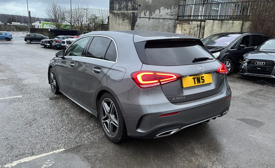 2020 MERCEDES BENZ A CLASS A180D 1.5 AMG LINE AUTO CAT S DAMAGED SALVAGE