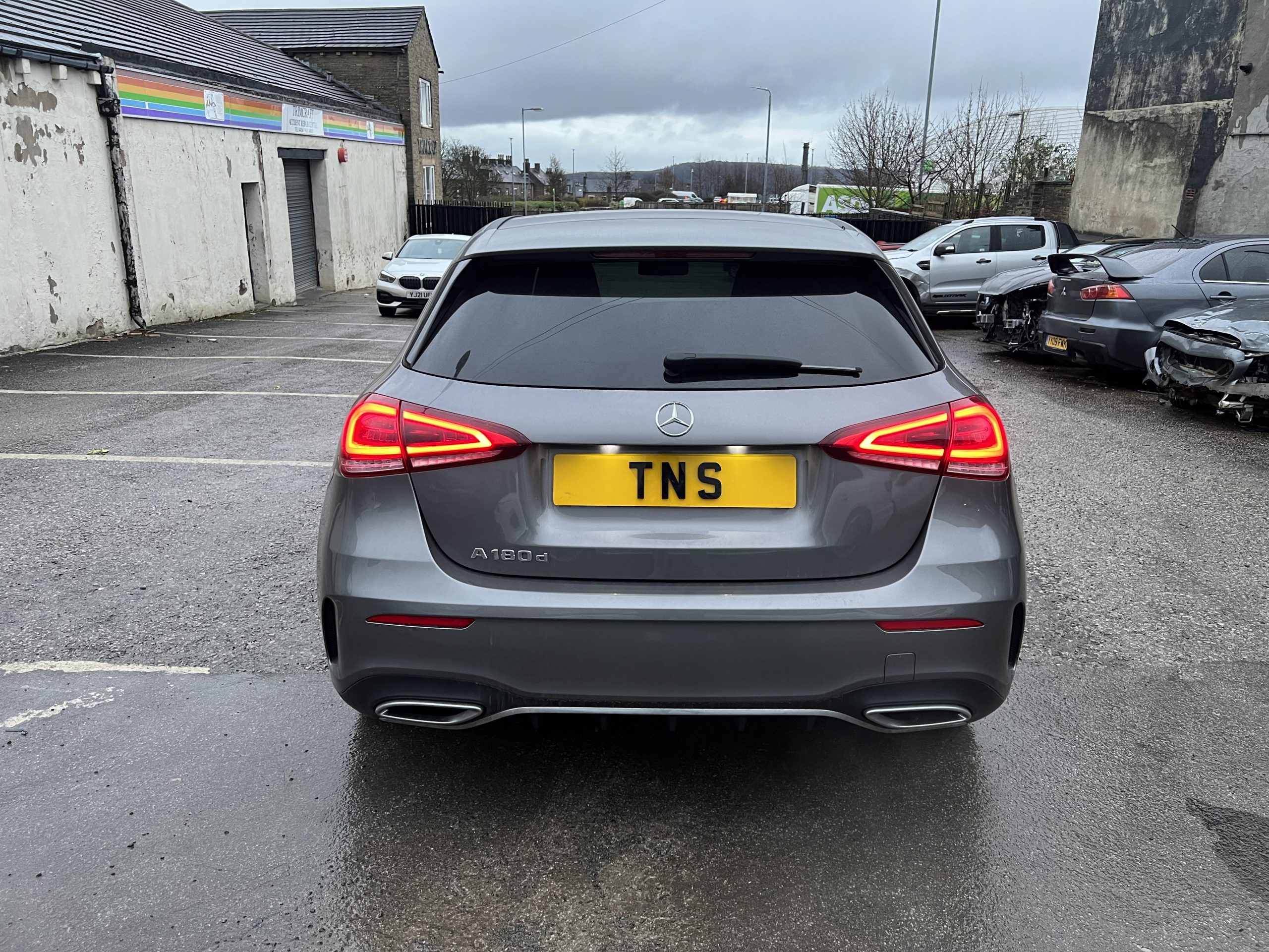 2020 MERCEDES BENZ A CLASS A180D 1.5 AMG LINE AUTO CAT S DAMAGED SALVAGE