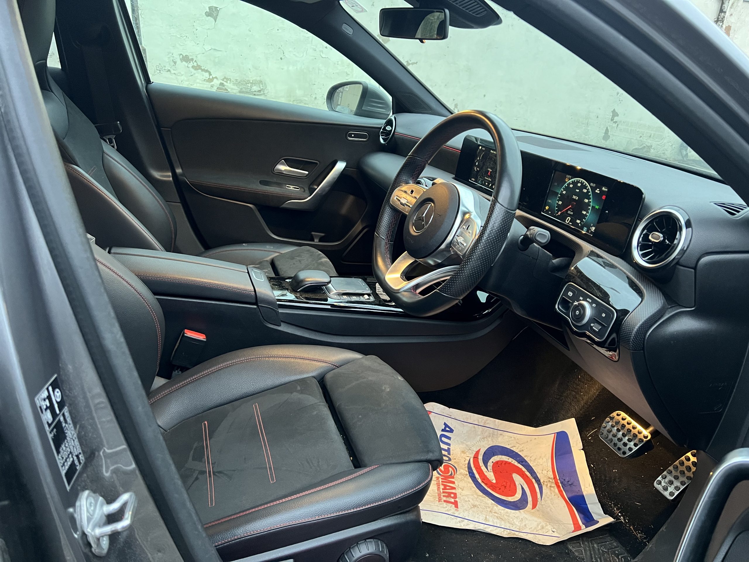 2020 MERCEDES BENZ A CLASS A180D 1.5 AMG LINE AUTO CAT S DAMAGED SALVAGE