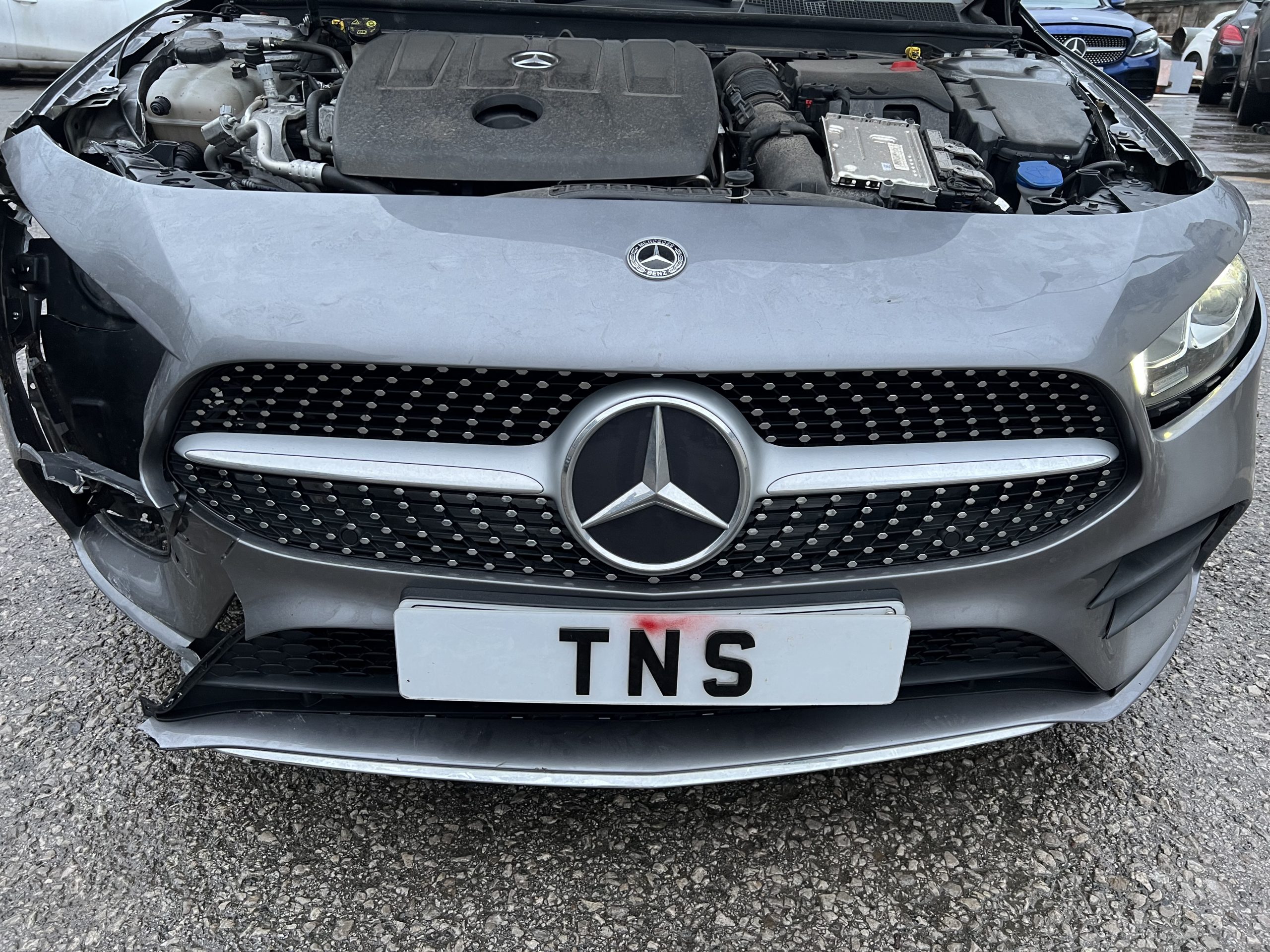 2020 MERCEDES BENZ A CLASS A180D 1.5 AMG LINE AUTO CAT S DAMAGED SALVAGE