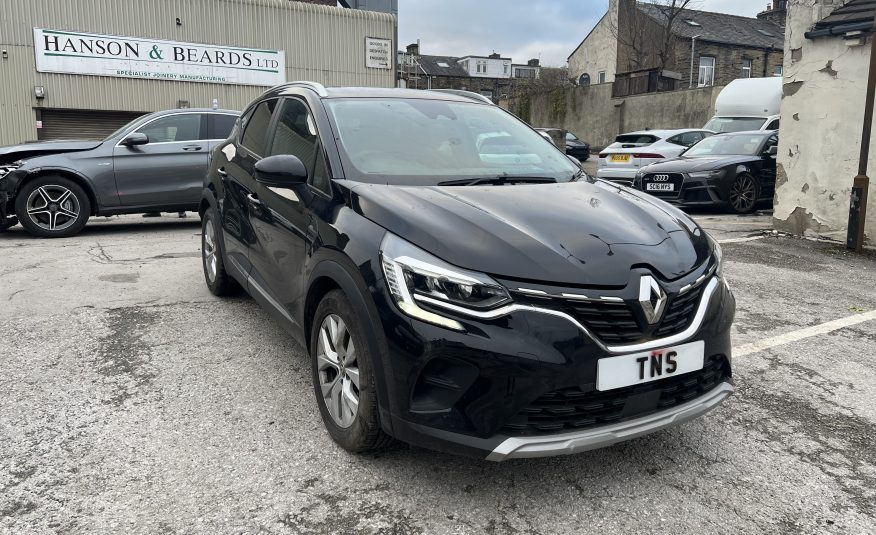 2020 70 RENAULT CAPTUR 1.3 TCe ICONIC UNRECORDED DAMAGED SALVAGE