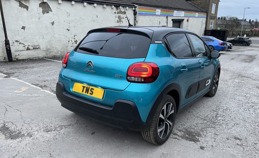 2022 CITROEN C3 1.5 BlueHDi SHINE PLUS UNRECORDED DAMAGED SALVAGE