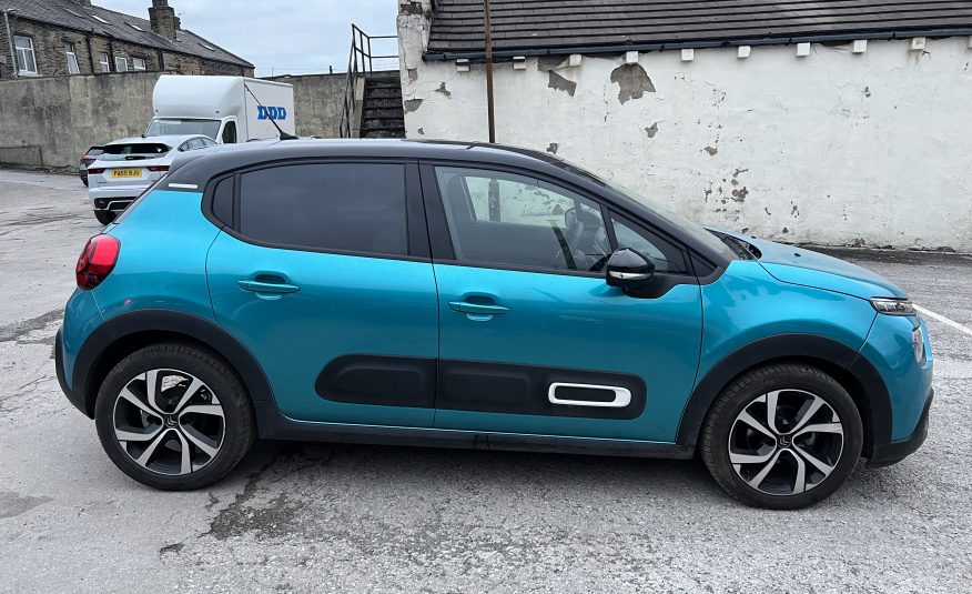 2022 CITROEN C3 1.5 BlueHDi SHINE PLUS UNRECORDED DAMAGED SALVAGE