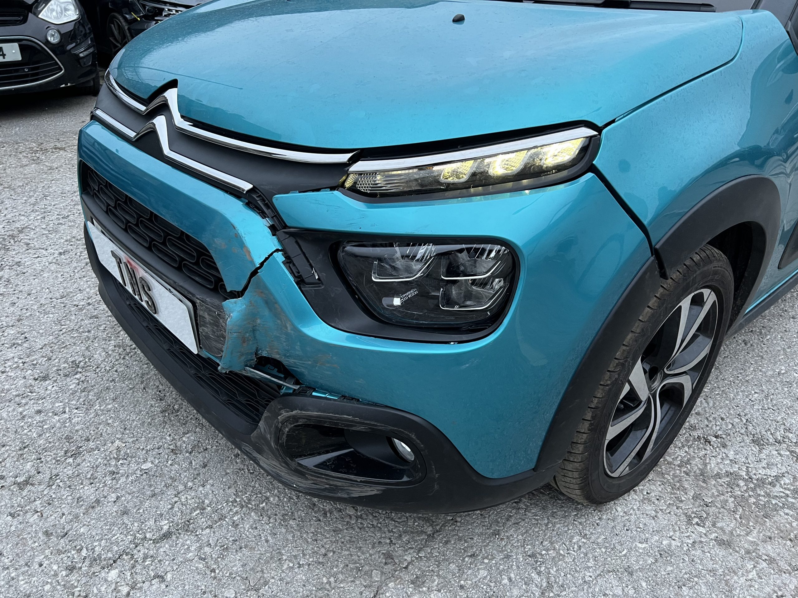 2022 CITROEN C3 1.5 BlueHDi SHINE PLUS UNRECORDED DAMAGED SALVAGE