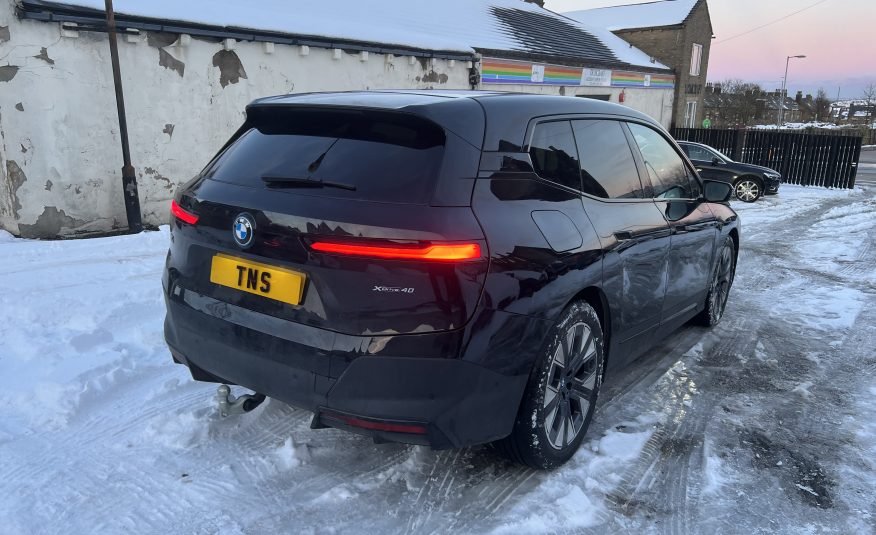 2022 72 BMW IX XDRIVE40 SPORT EDITION UNRECORDED DAMAGED SALVAGE