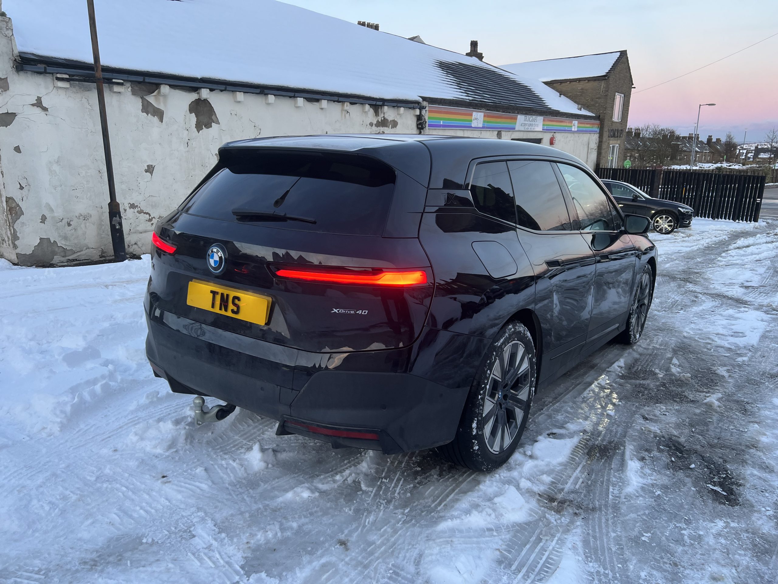 2022 72 BMW IX XDRIVE40 SPORT EDITION UNRECORDED DAMAGED SALVAGE