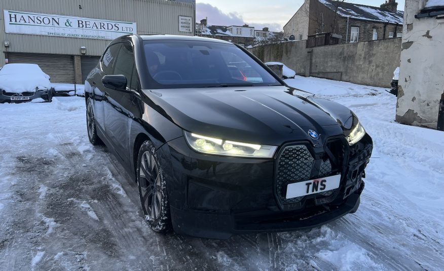 2022 72 BMW IX XDRIVE40 SPORT EDITION UNRECORDED DAMAGED SALVAGE