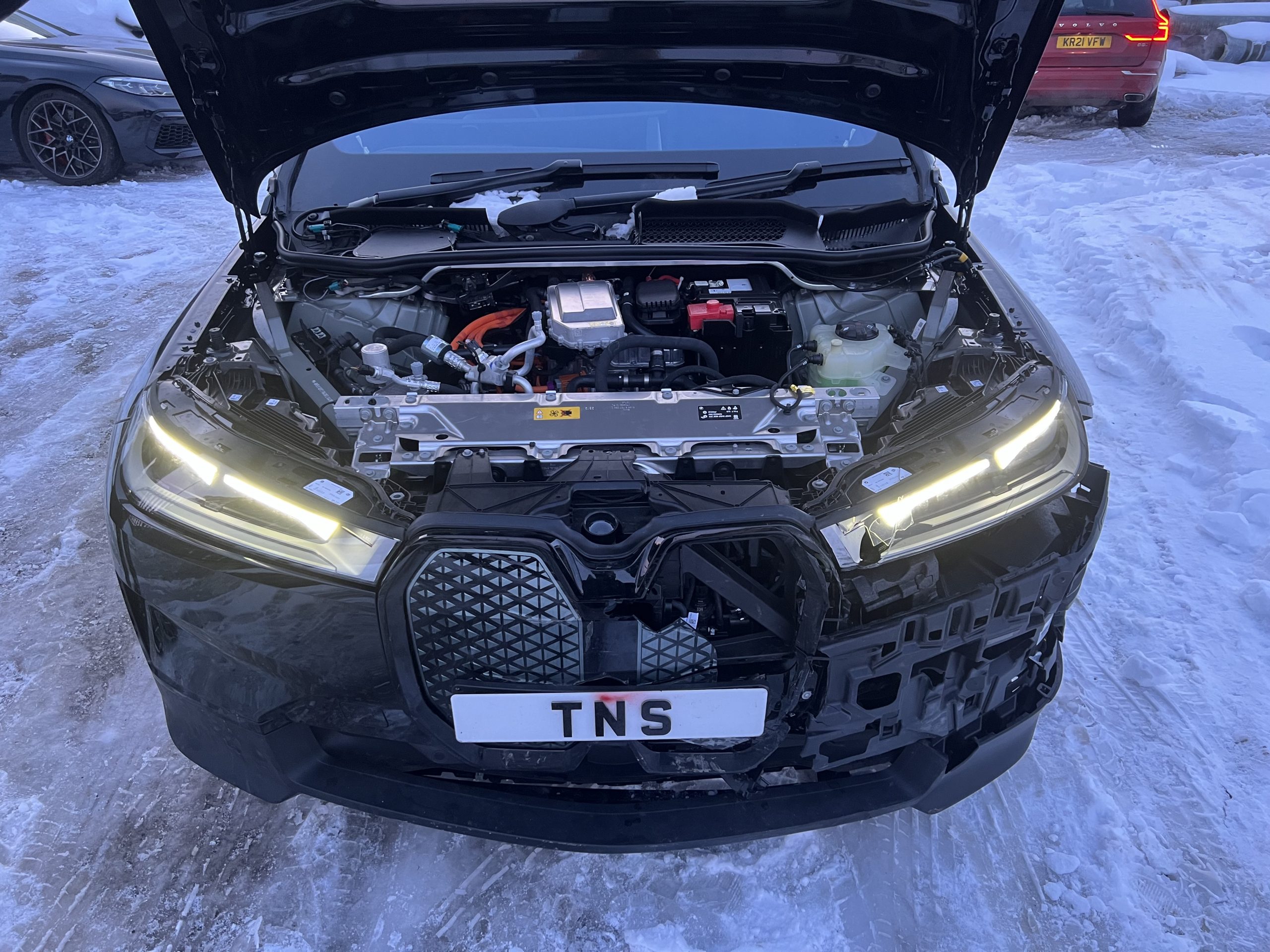 2022 72 BMW IX XDRIVE40 SPORT EDITION UNRECORDED DAMAGED SALVAGE