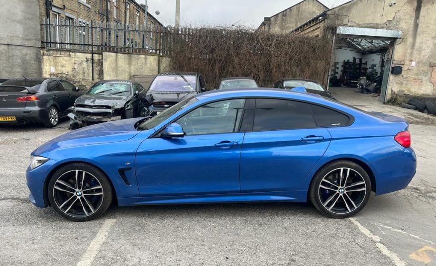 2019 19 BMW 4 SERIES 430D GRAN COUPE 3.0 M SPORT AUTO CAT S DAMAGED SALVAGE