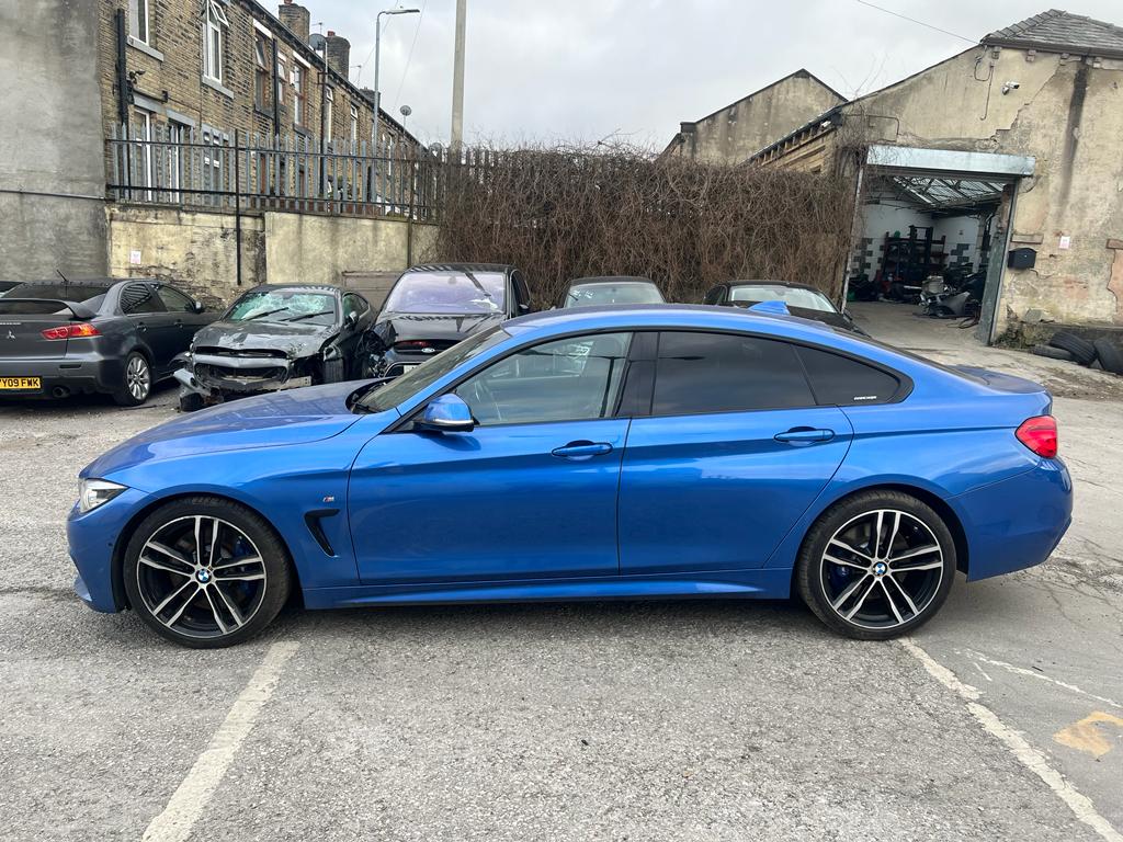 2019 19 BMW 4 SERIES 430D GRAN COUPE 3.0 M SPORT AUTO CAT S DAMAGED SALVAGE