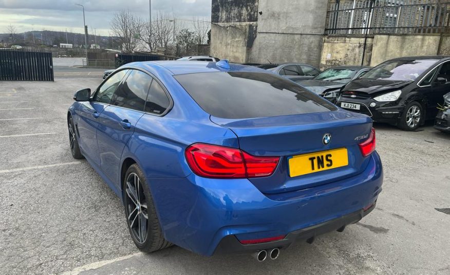 2019 19 BMW 4 SERIES 430D GRAN COUPE 3.0 M SPORT AUTO CAT S DAMAGED SALVAGE