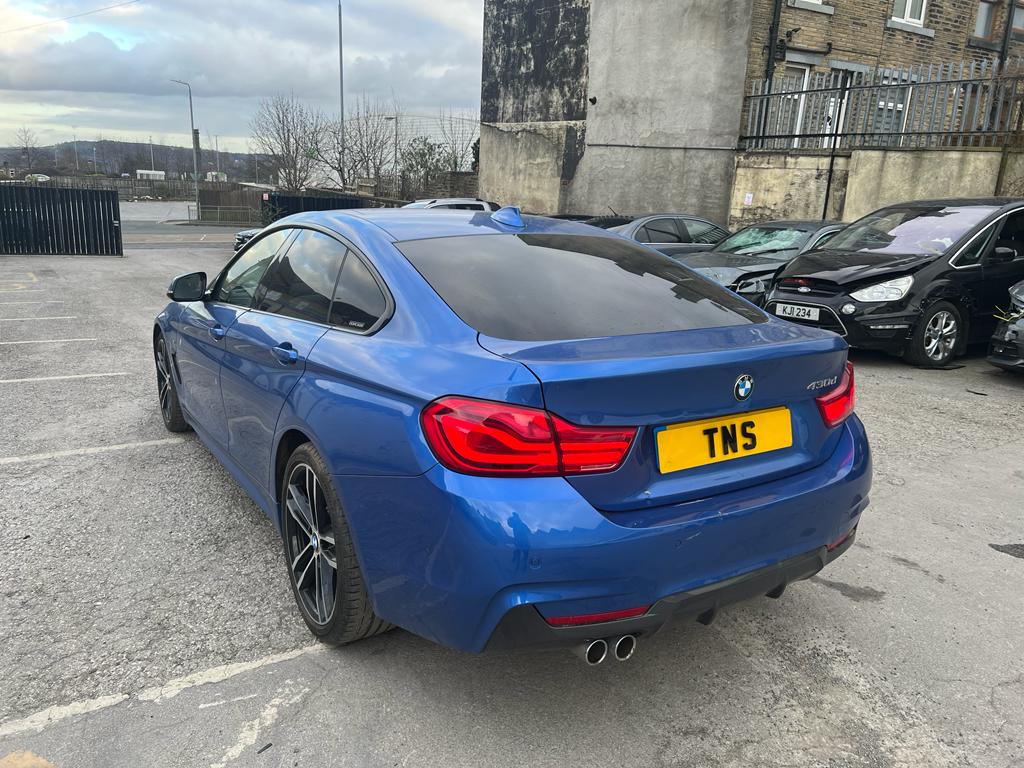 2019 19 BMW 4 SERIES 430D GRAN COUPE 3.0 M SPORT AUTO CAT S DAMAGED SALVAGE