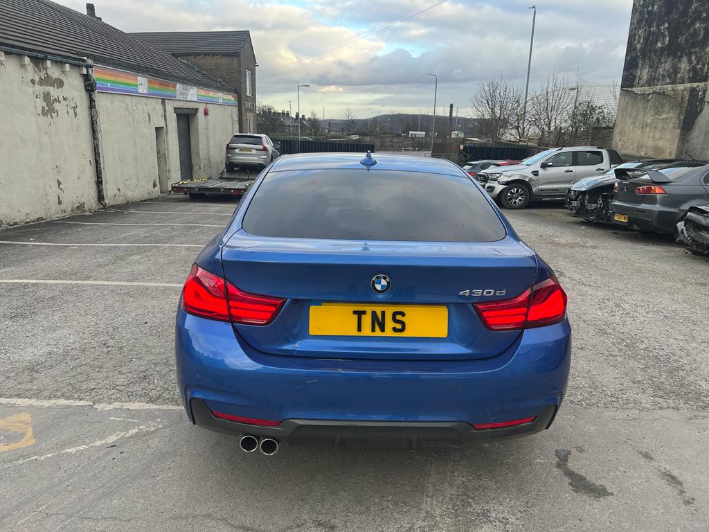 2019 19 BMW 4 SERIES 430D GRAN COUPE 3.0 M SPORT AUTO CAT S DAMAGED SALVAGE
