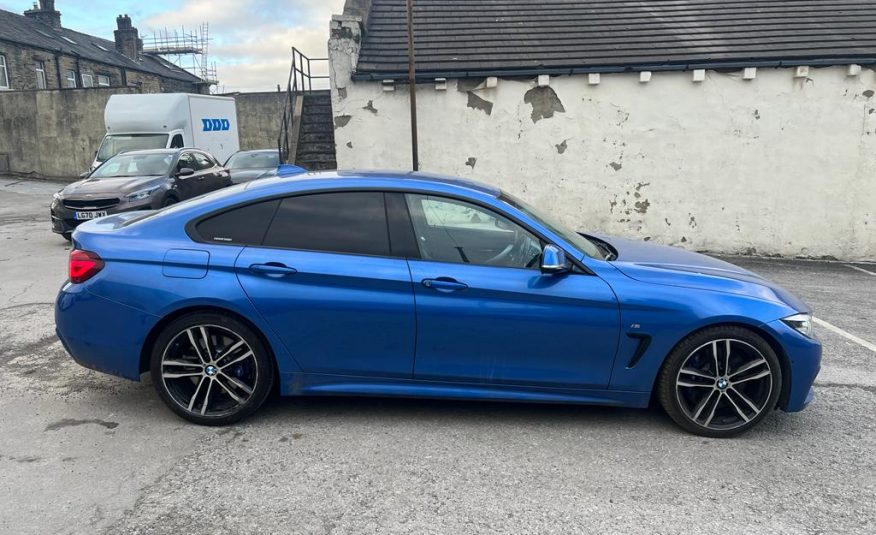 2019 19 BMW 4 SERIES 430D GRAN COUPE 3.0 M SPORT AUTO CAT S DAMAGED SALVAGE