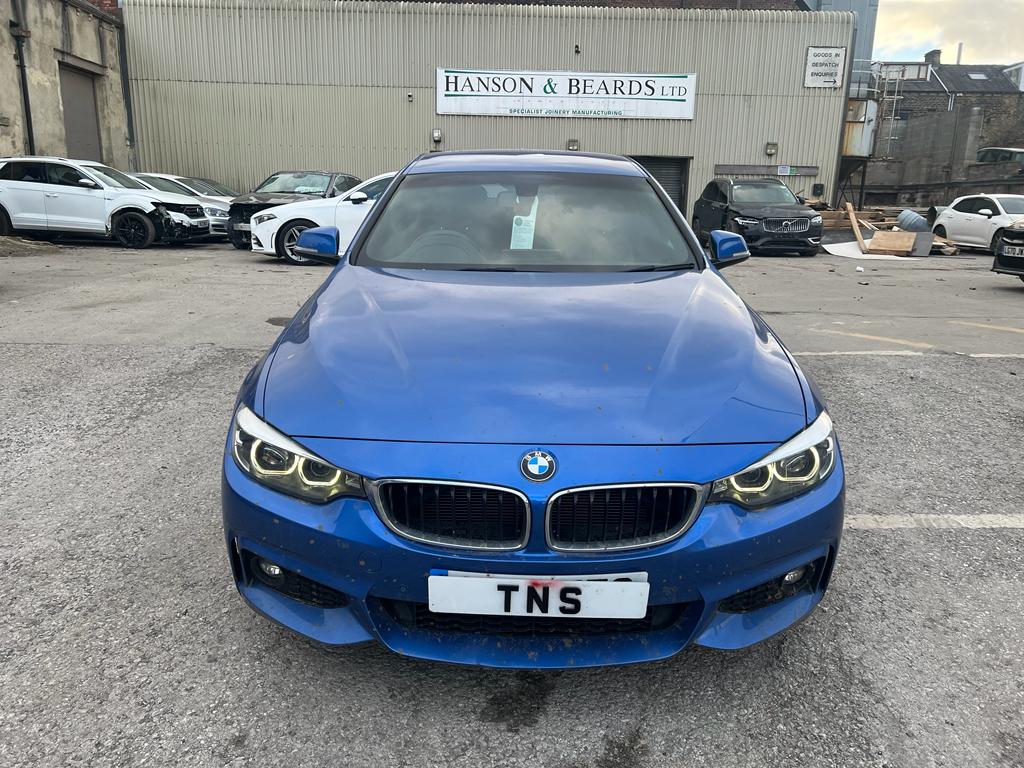 2019 19 BMW 4 SERIES 430D GRAN COUPE 3.0 M SPORT AUTO CAT S DAMAGED SALVAGE