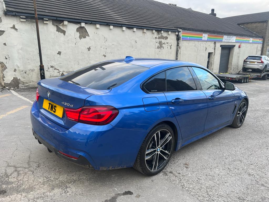 2019 19 BMW 4 SERIES 430D GRAN COUPE 3.0 M SPORT AUTO CAT S DAMAGED SALVAGE