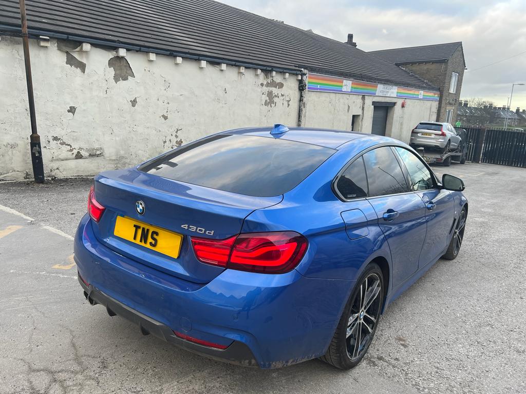 2019 19 BMW 4 SERIES 430D GRAN COUPE 3.0 M SPORT AUTO CAT S DAMAGED SALVAGE