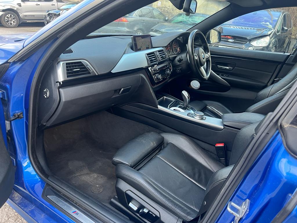 2019 19 BMW 4 SERIES 430D GRAN COUPE 3.0 M SPORT AUTO CAT S DAMAGED SALVAGE