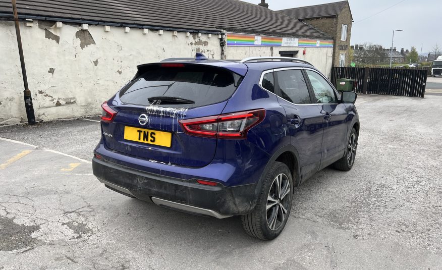 2020 NISSAN QASHQAI 1.3 DIG-T N-CONNECTA EURO 6 CAT N DAMAGED SALVAGE