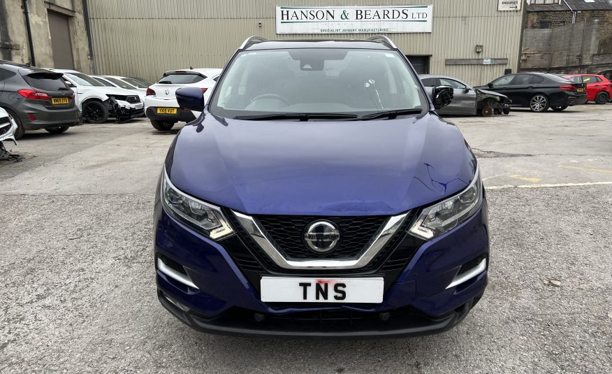 2020 NISSAN QASHQAI 1.3 DIG-T N-CONNECTA EURO 6 CAT N DAMAGED SALVAGE