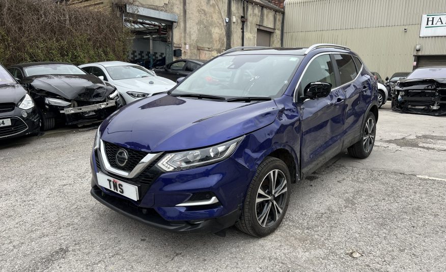 2020 NISSAN QASHQAI 1.3 DIG-T N-CONNECTA EURO 6 CAT N DAMAGED SALVAGE