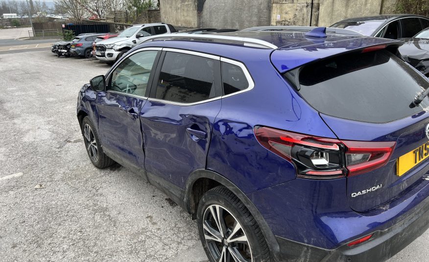 2020 NISSAN QASHQAI 1.3 DIG-T N-CONNECTA EURO 6 CAT N DAMAGED SALVAGE