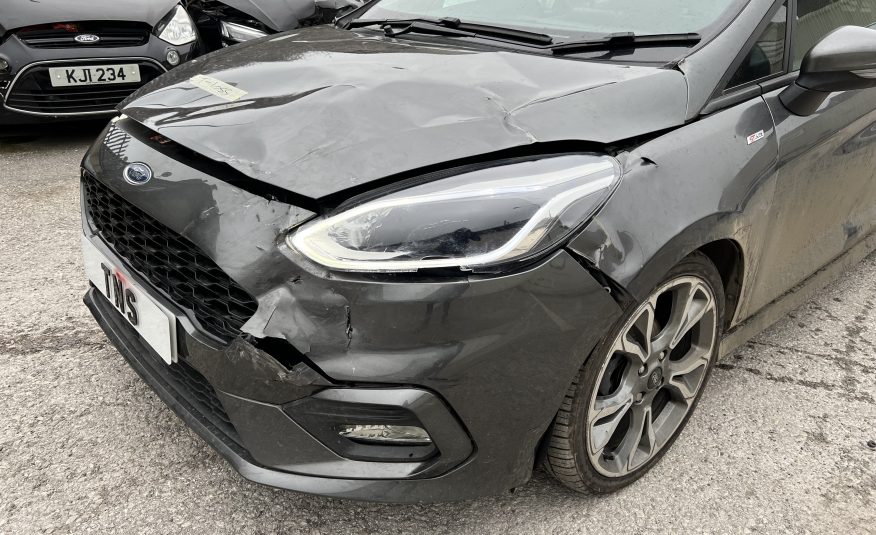 2020 FORD FIESTA 1.0 ECO ST-LINE EURO 6 CAT S DAMAGED SALVAGE