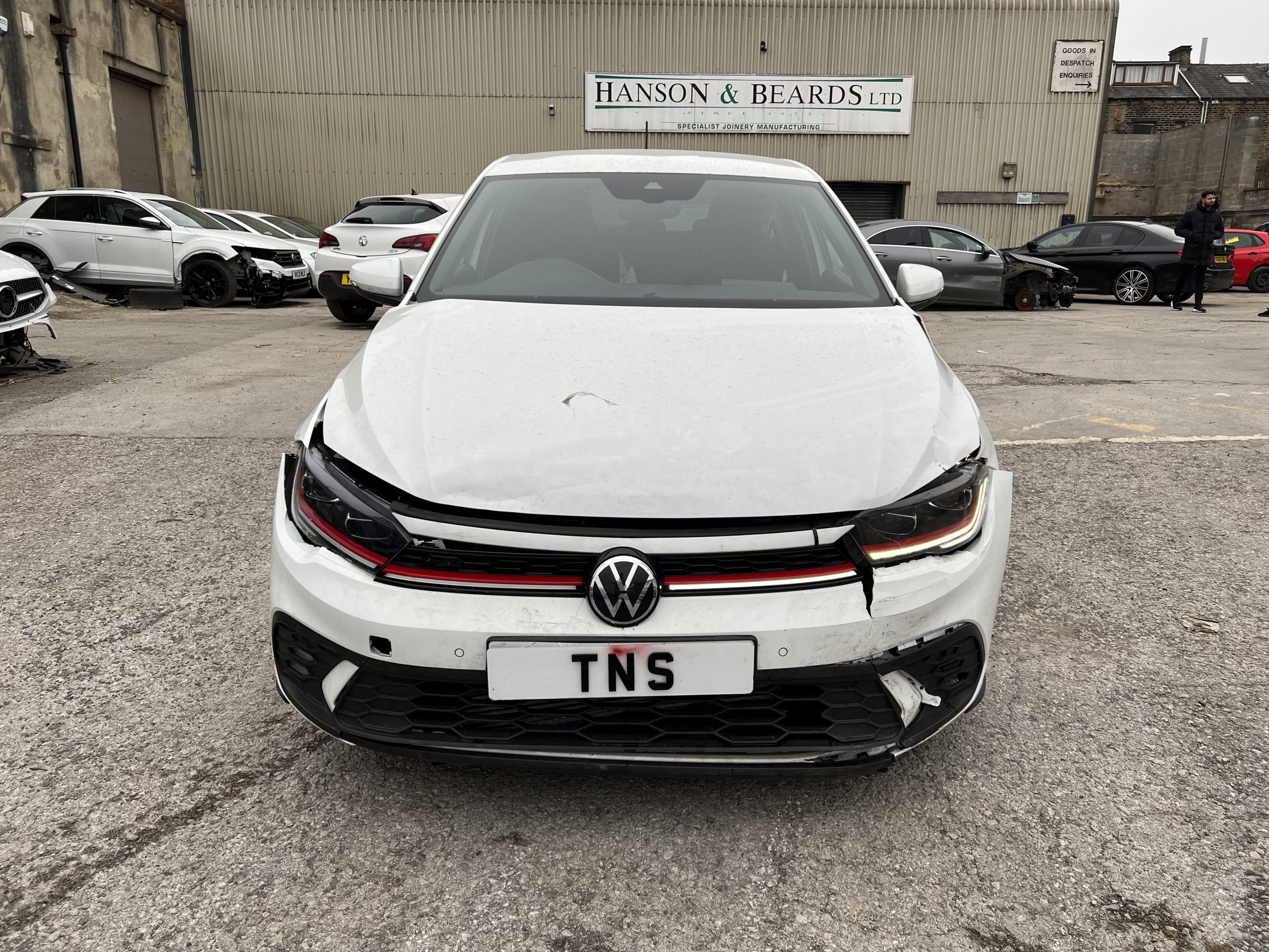 2022 22 VOLKSWAGEN POLO 2.0 TSI GTI DSG AUTO EURO 6 UNRECORDED DAMAGED SALVAGE