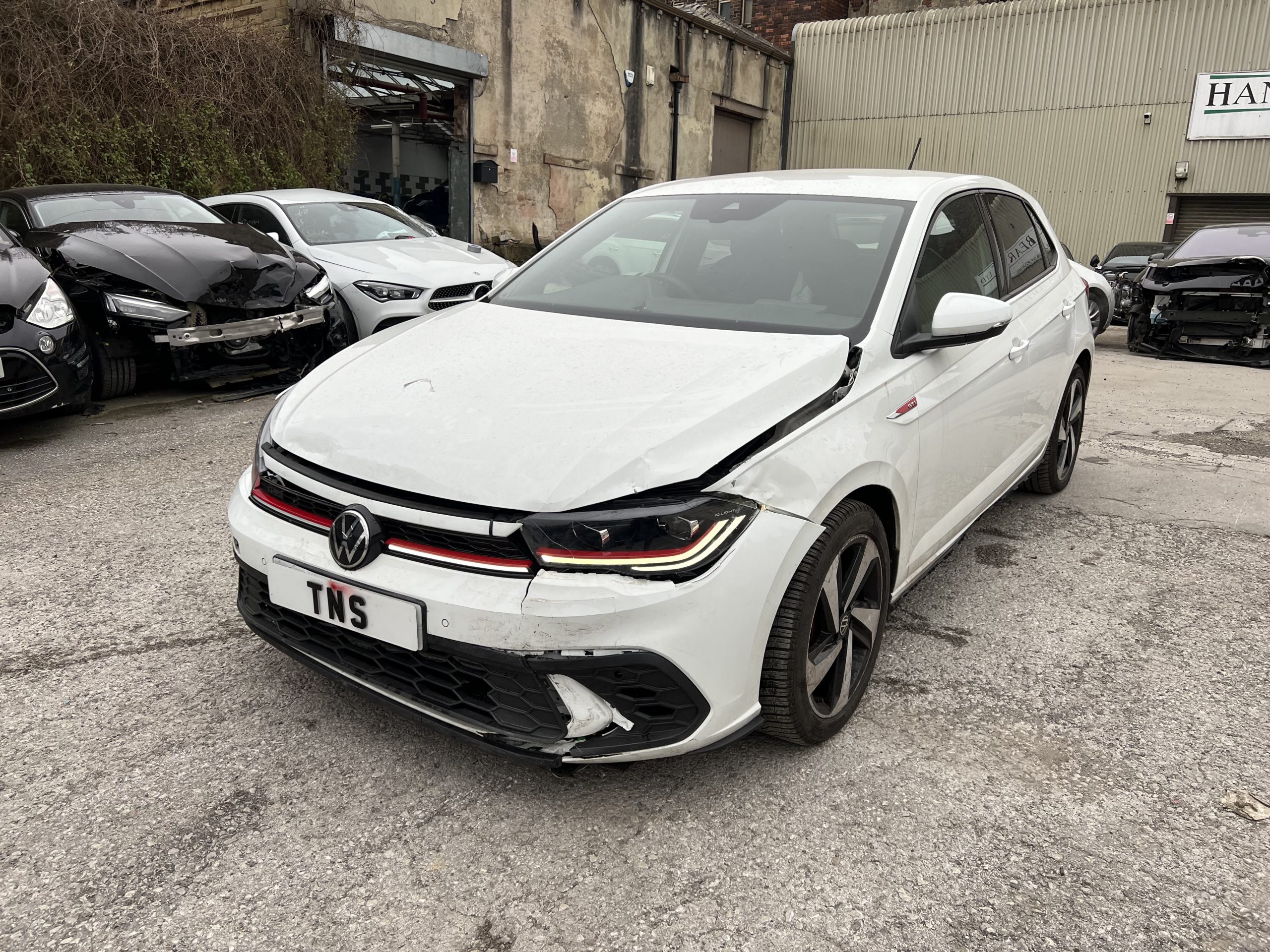 2022 22 VOLKSWAGEN POLO 2.0 TSI GTI DSG AUTO EURO 6 UNRECORDED DAMAGED SALVAGE