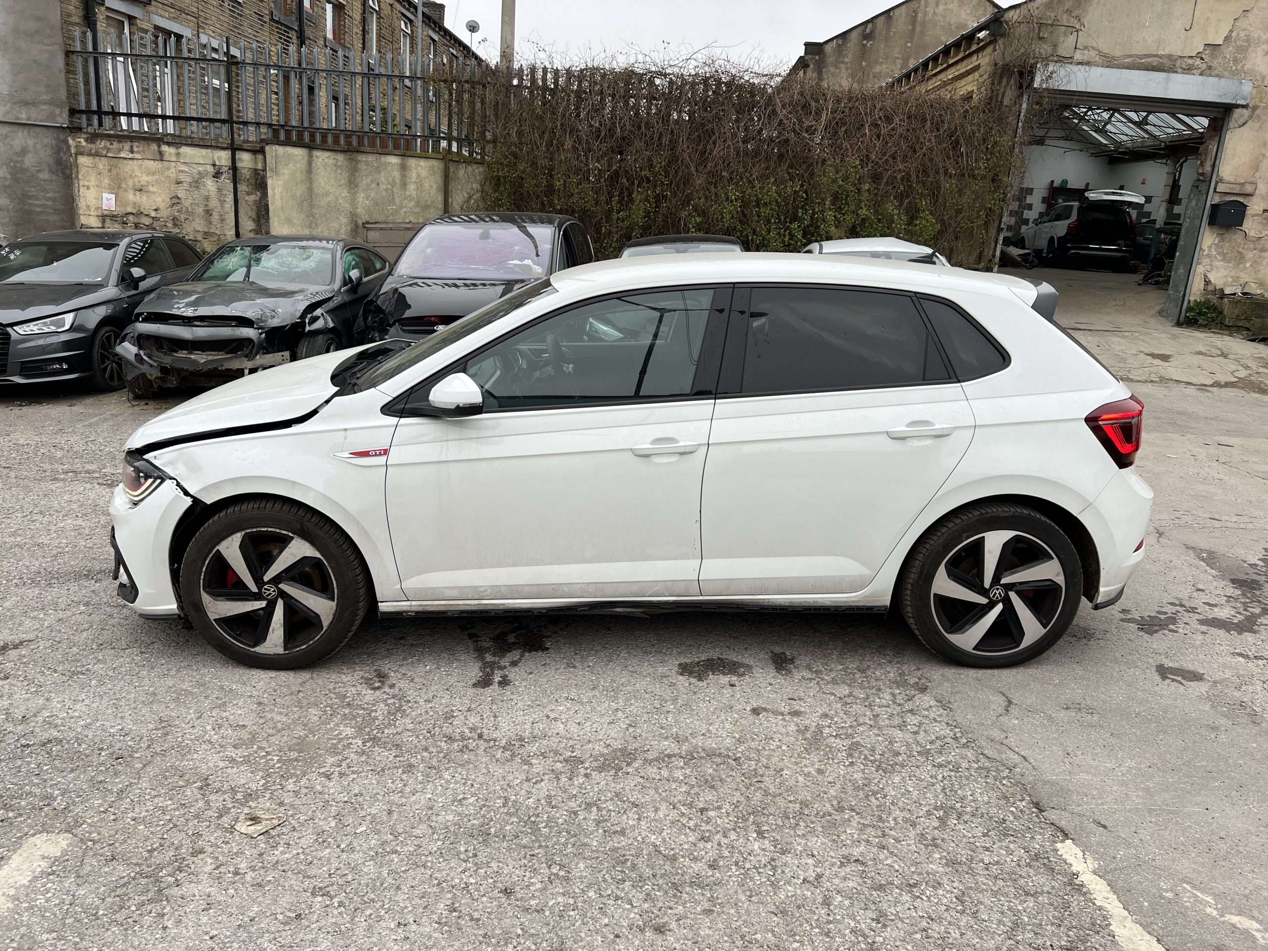 2022 22 VOLKSWAGEN POLO 2.0 TSI GTI DSG AUTO EURO 6 UNRECORDED DAMAGED SALVAGE