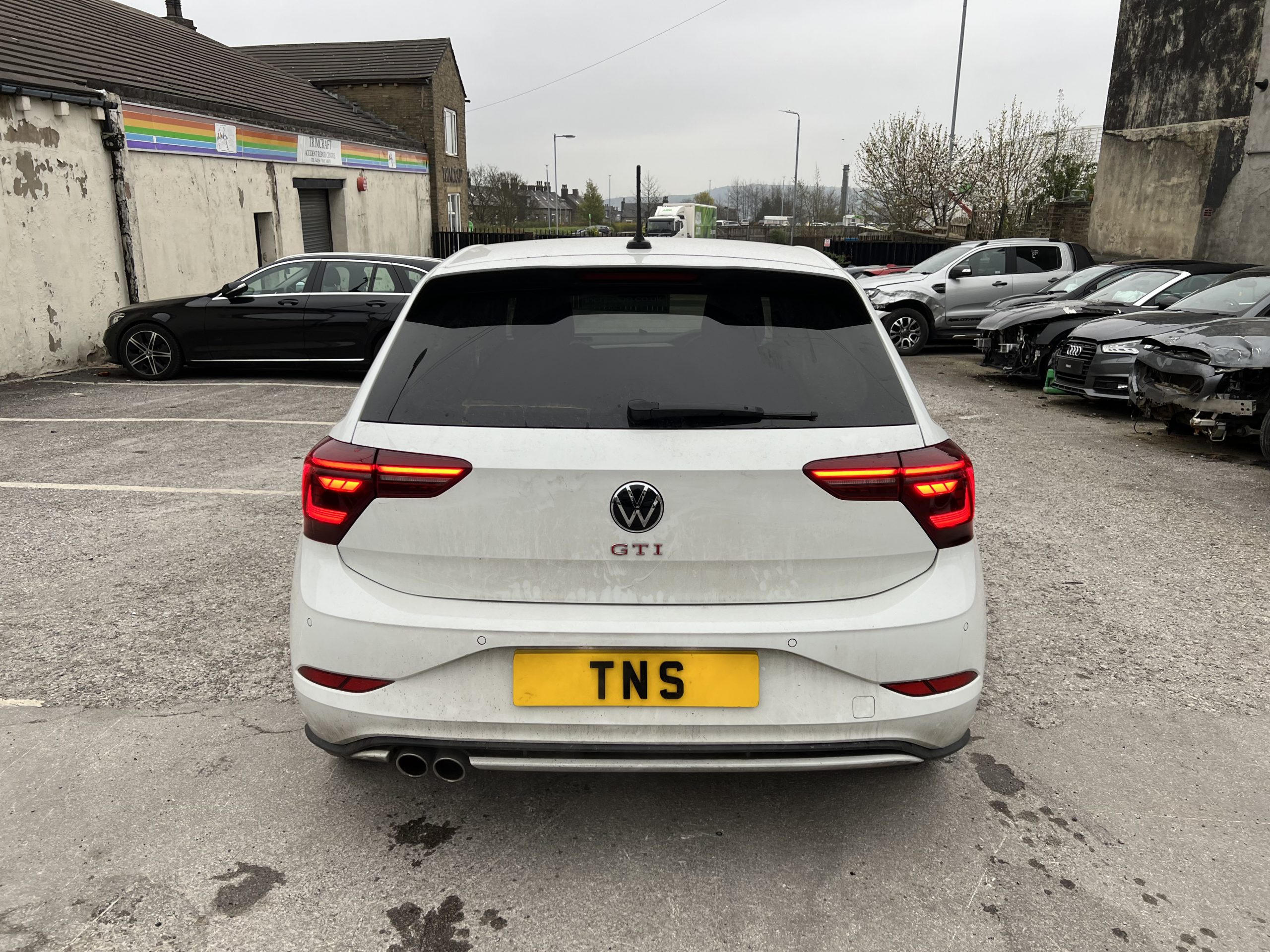 2022 22 VOLKSWAGEN POLO 2.0 TSI GTI DSG AUTO EURO 6 UNRECORDED DAMAGED SALVAGE