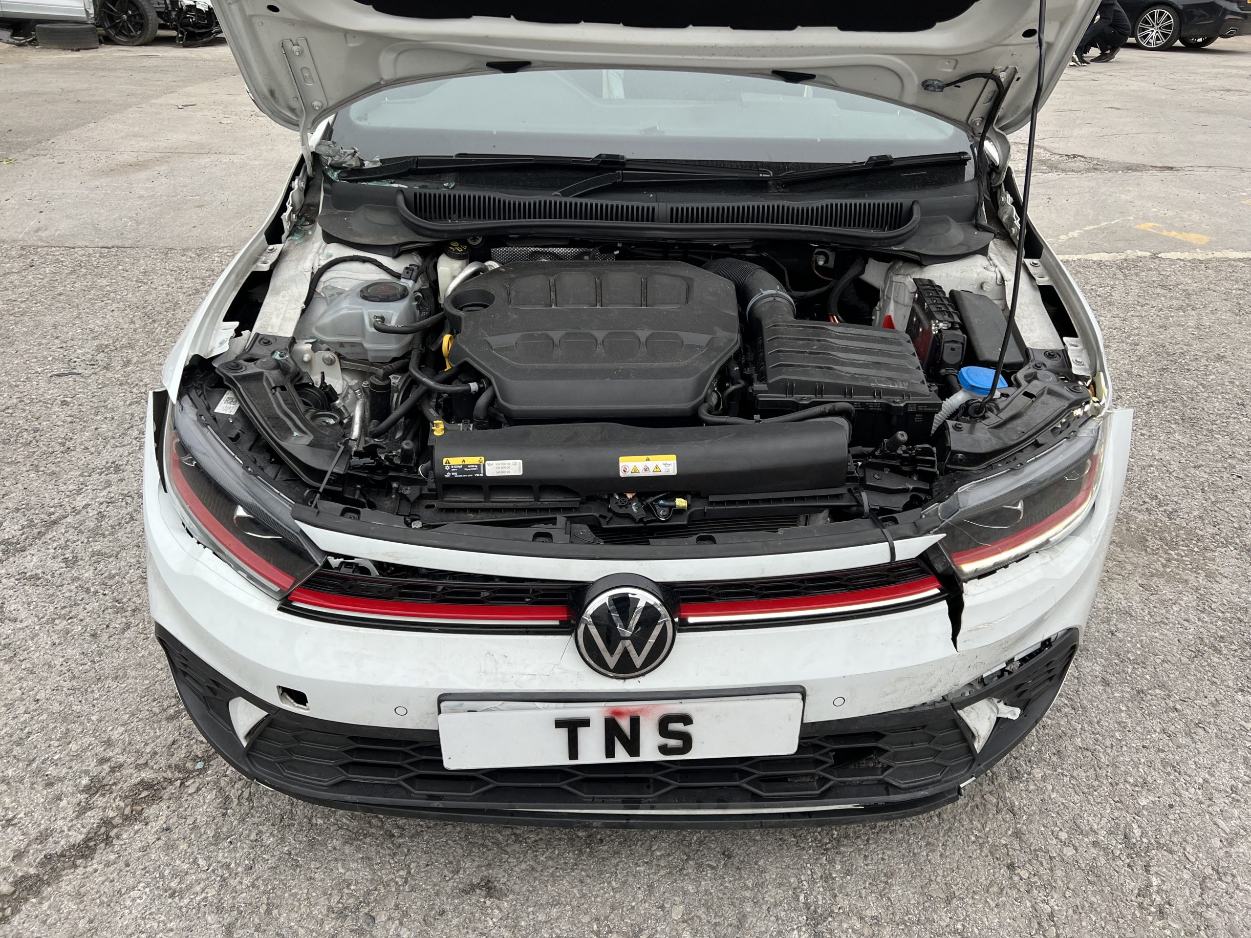 2022 22 VOLKSWAGEN POLO 2.0 TSI GTI DSG AUTO EURO 6 UNRECORDED DAMAGED SALVAGE