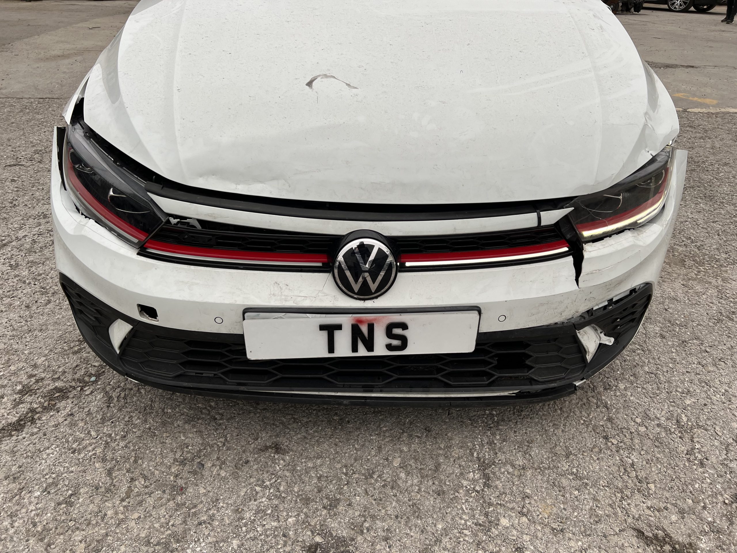 2022 22 VOLKSWAGEN POLO 2.0 TSI GTI DSG AUTO EURO 6 UNRECORDED DAMAGED SALVAGE