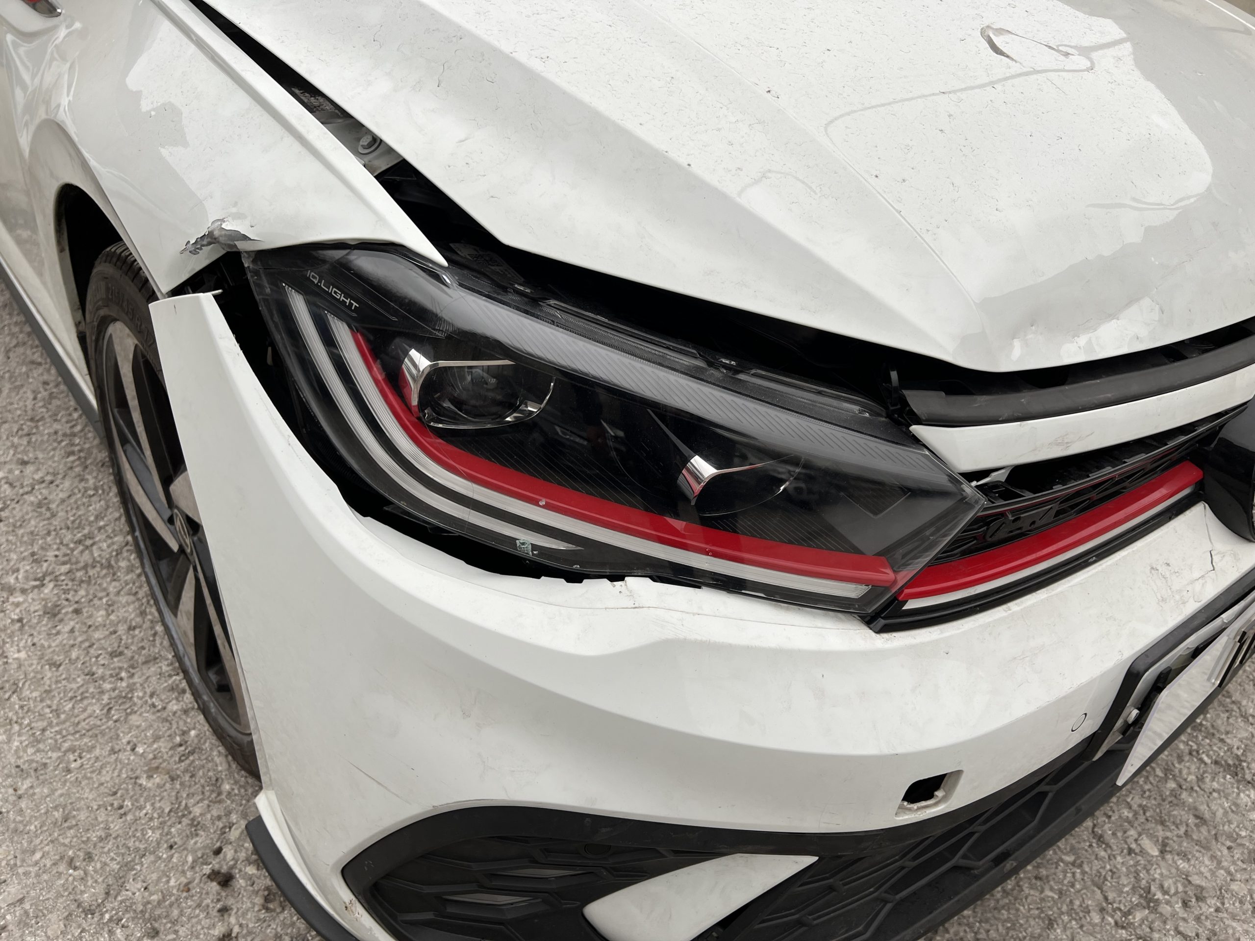 2022 22 VOLKSWAGEN POLO 2.0 TSI GTI DSG AUTO EURO 6 UNRECORDED DAMAGED SALVAGE