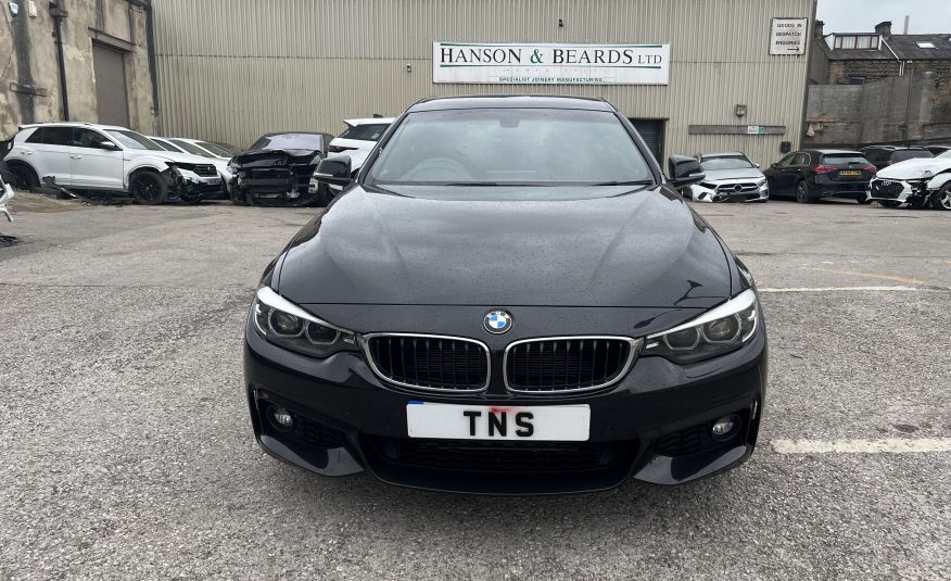 2019 BMW 4 SERIES GRAN COUPE 420D M SPORT AUTO XDRIVE UNRECORDED DAMAGED SALVAGE